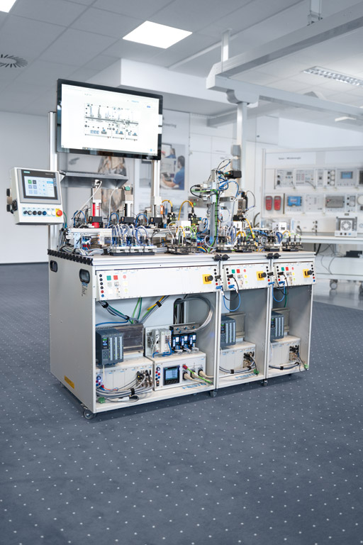 Une ligne de production industrie 4.0 aux Co-Next Days, avec Festo