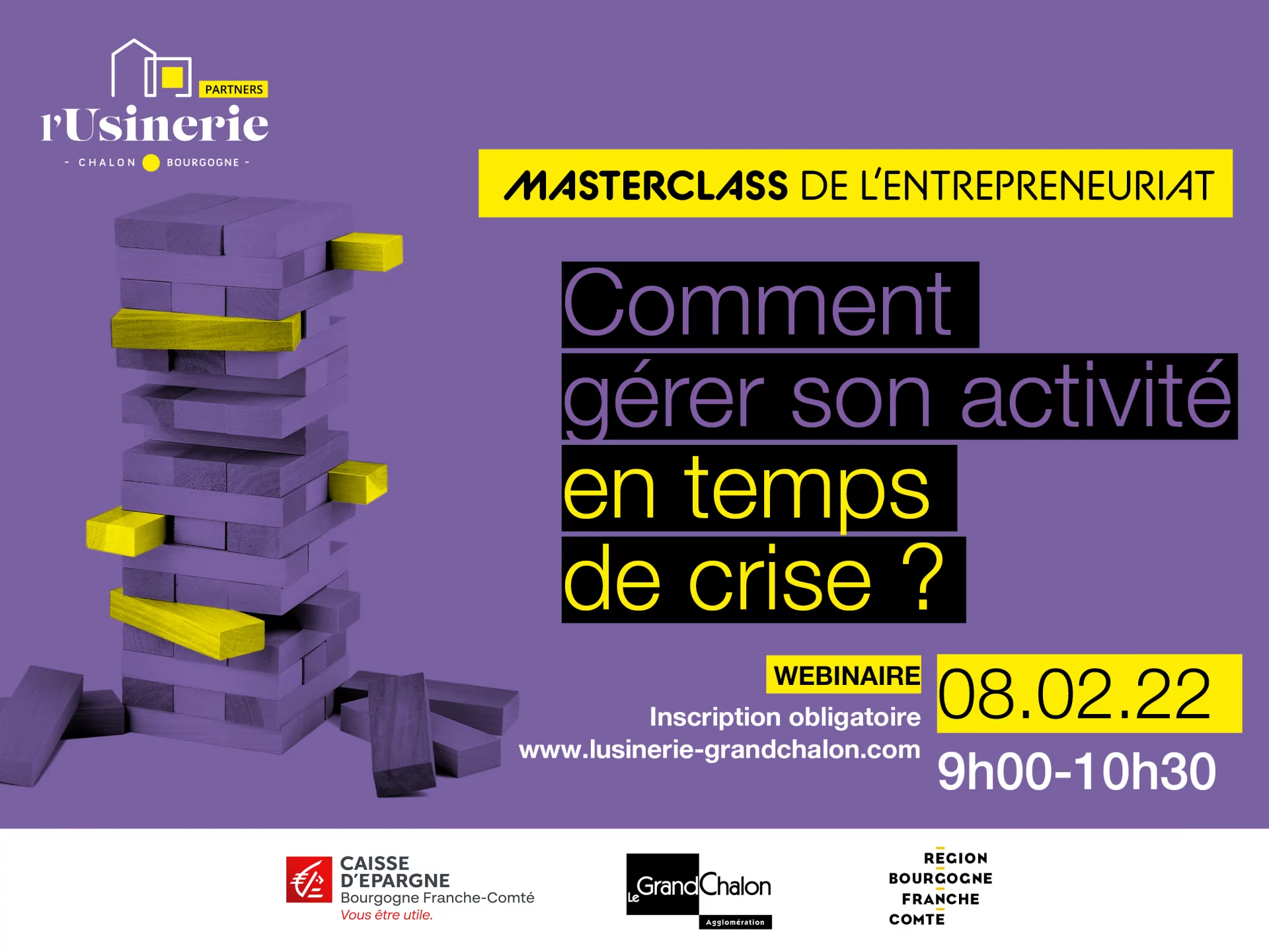 Masterclass de l'entrepreneuriat sur la gestion de crise